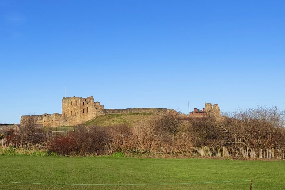 Tynemouth Castle from Prior's Park