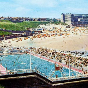 Tynemouth Outdoor Pool postcard