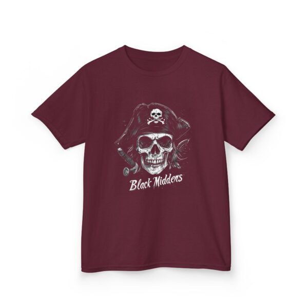 Black Middens Pirate - Kids Heavy Cotton™ Tee - Image 4