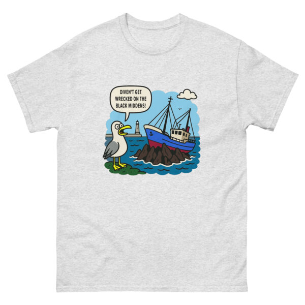 Divent Get Wrecked Black Middens T-Shirt - Image 5
