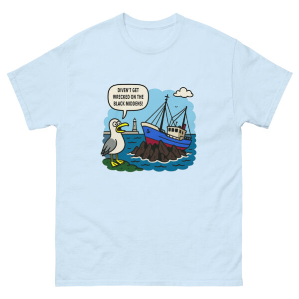 Divent Get Wrecked Black Middens T-Shirt - Image 4