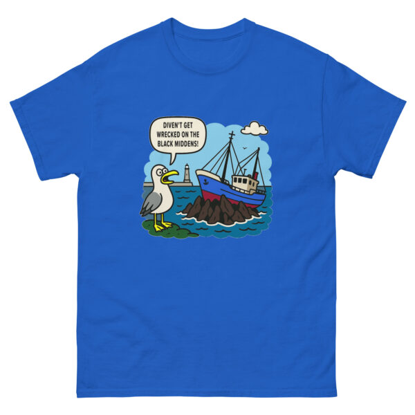 Divent Get Wrecked Black Middens T-Shirt - Image 3