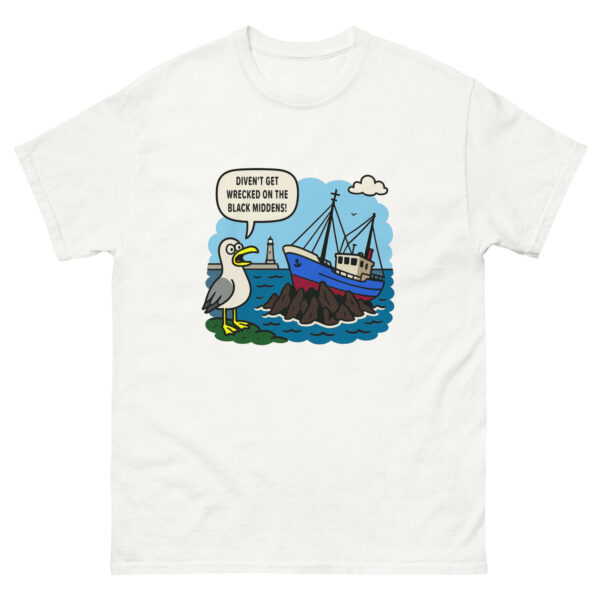 Divent Get Wrecked Black Middens T-Shirt - Image 6