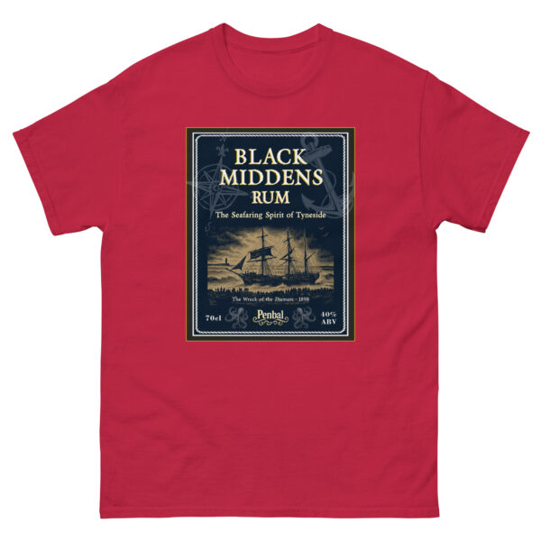 Black Middens Rum T-Shirt - Image 6