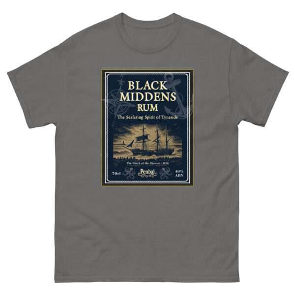Black Middens Rum T-Shirt - Image 9
