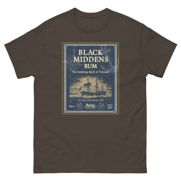 Black Middens Rum T-Shirt - Image 5