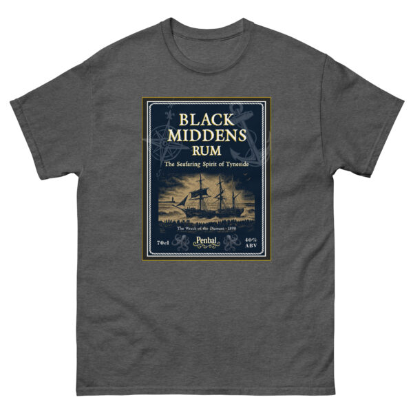 Black Middens Rum T-Shirt - Image 8