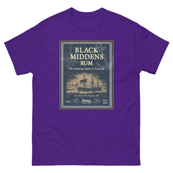 Black Middens Rum T-Shirt - Image 4