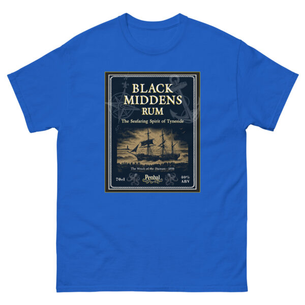 Black Middens Rum T-Shirt - Image 7