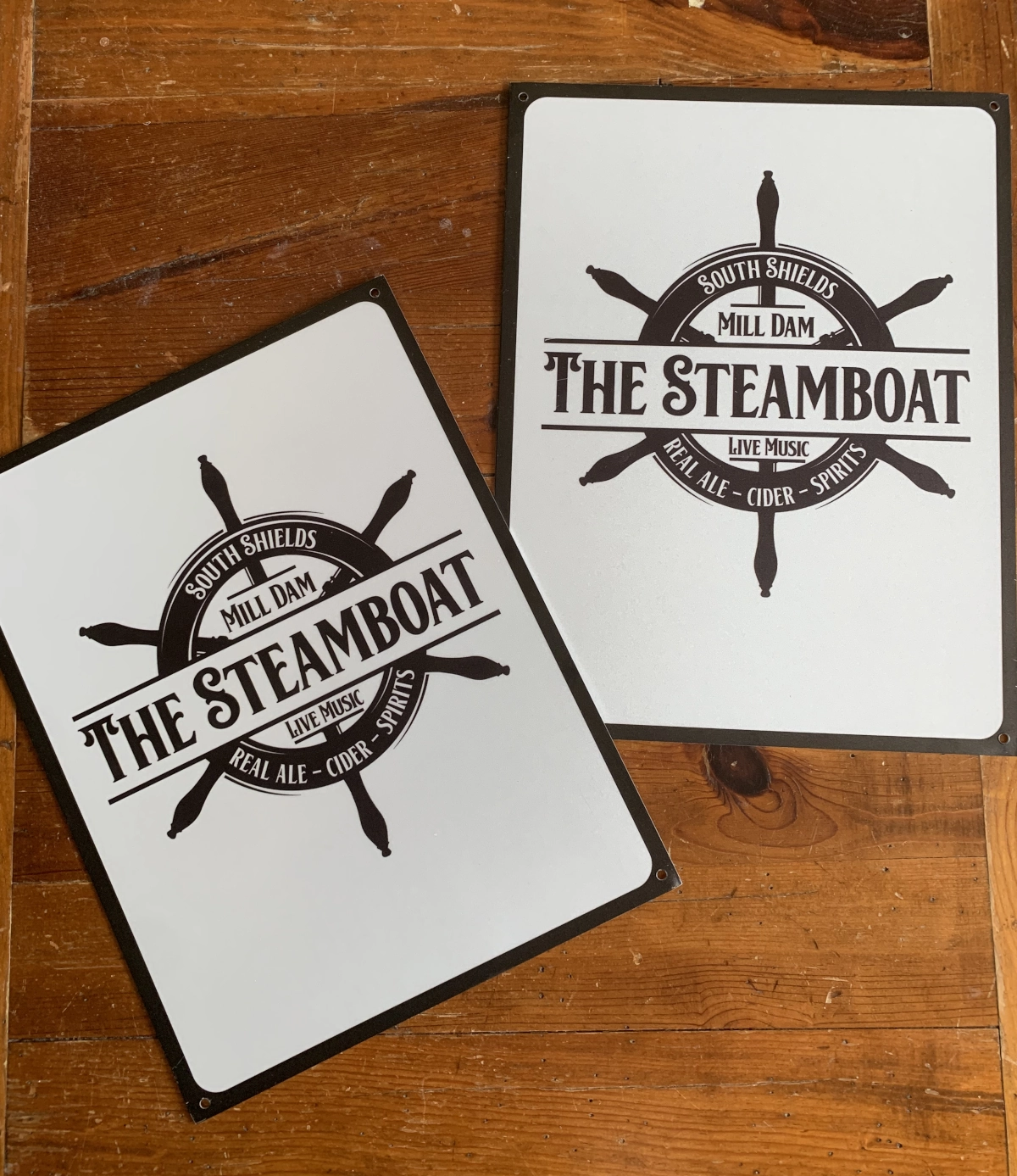 Steamboat South Shields - Metal Sign - Image 2